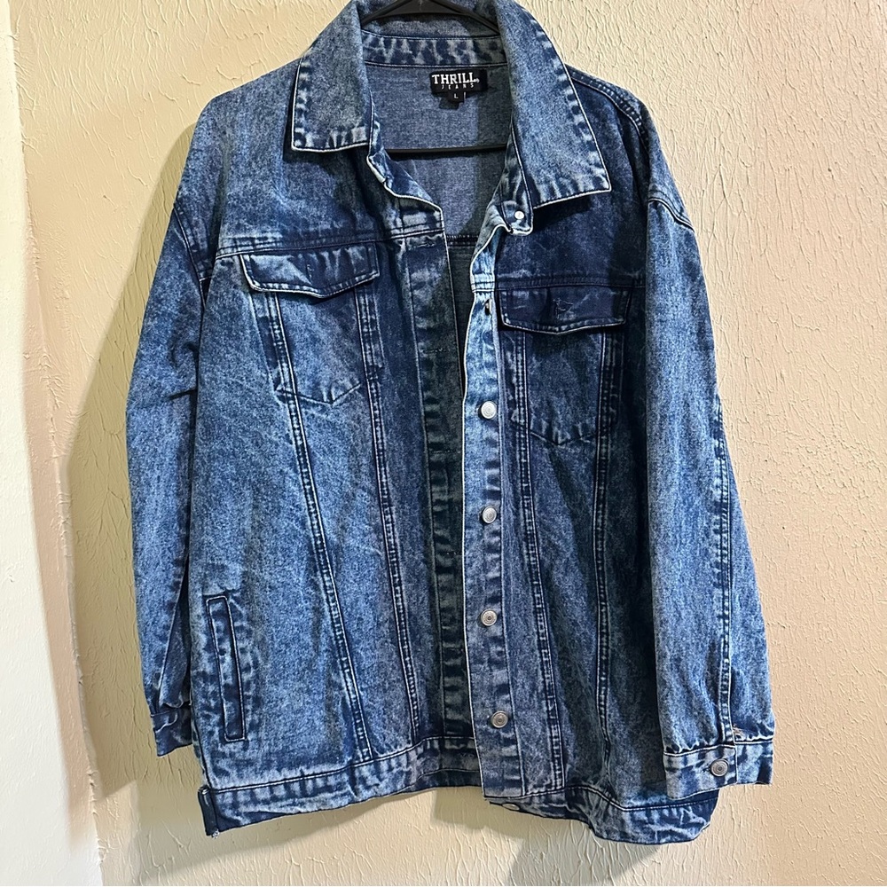 Thrill Blue Denim Jacket